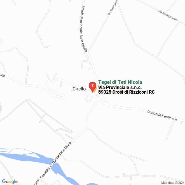 apri la mappa di Tegel di Teti Nicola