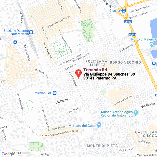 apri la mappa di Terrarata Srl