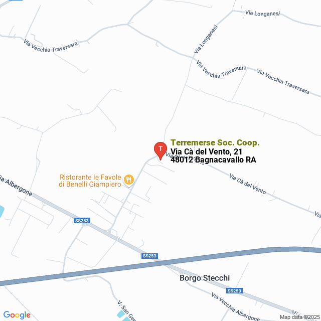 apri la mappa di Terremerse Soc. Coop.