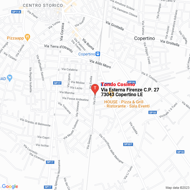 apri la mappa di Tondo Cosimo