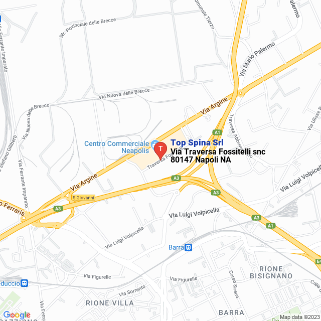 apri la mappa di Top Spina Srl