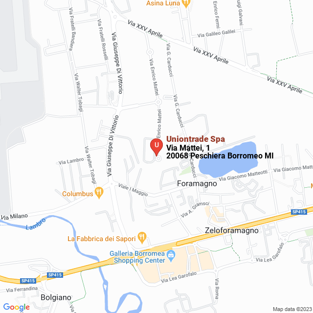 apri la mappa di Uniontrade Spa