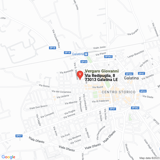 apri la mappa di Vergaro Giovanni