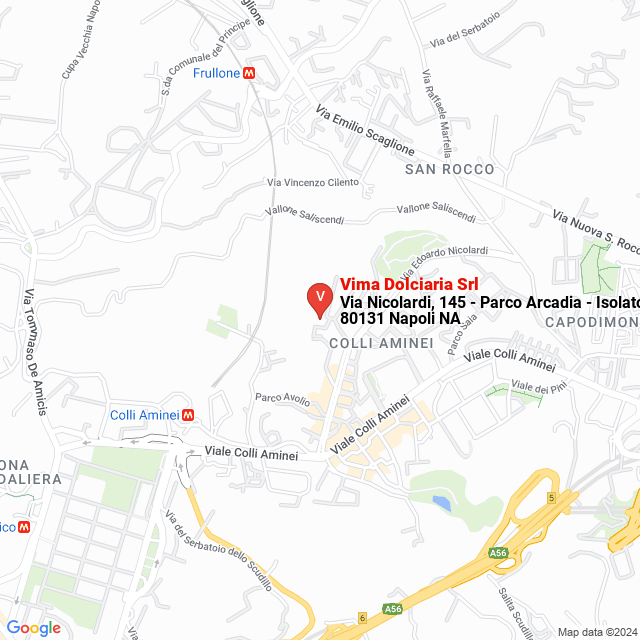 apri la mappa di Vima Dolciaria Srl