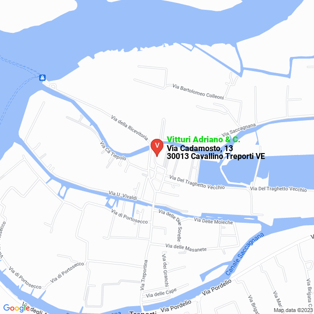 apri la mappa di Vitturi Adriano & C.