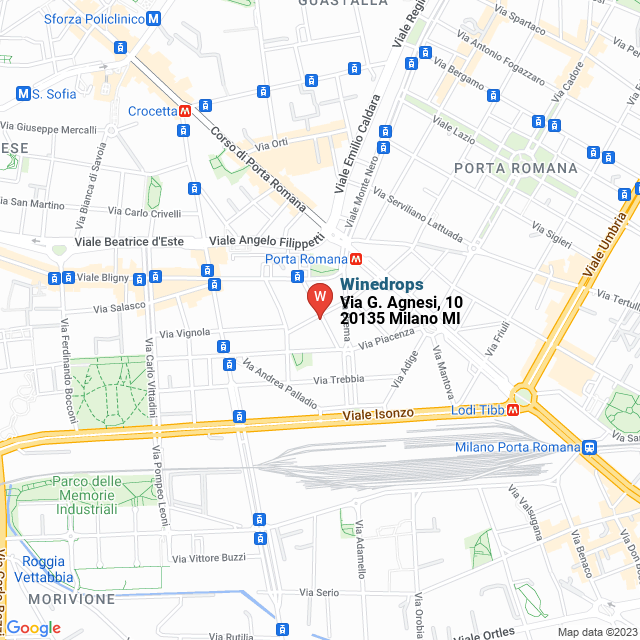 apri la mappa di Winedrops