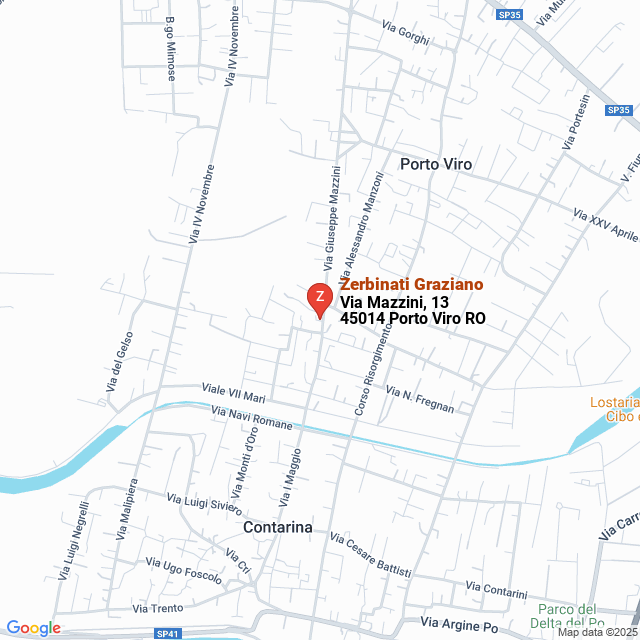 apri la mappa di Zerbinati Graziano