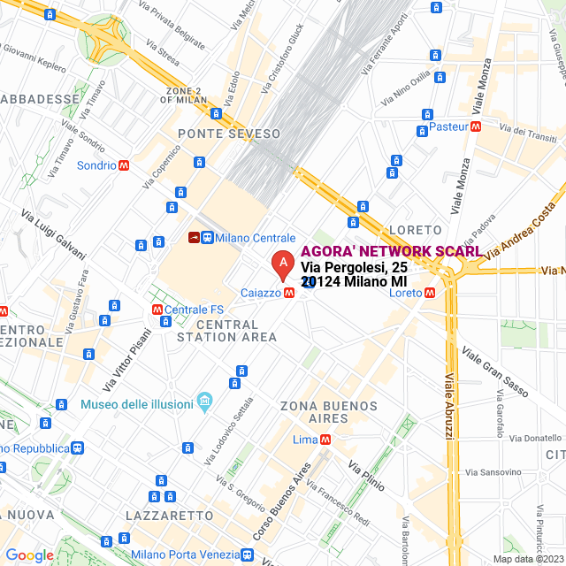 apri la mappa di AGORA‘ NETWORK SCARL