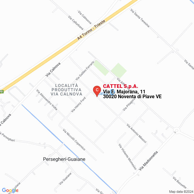 apri la mappa di CATTEL S.p.A.