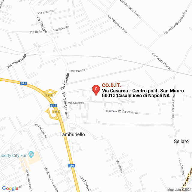 apri la mappa di CO.D.IT.