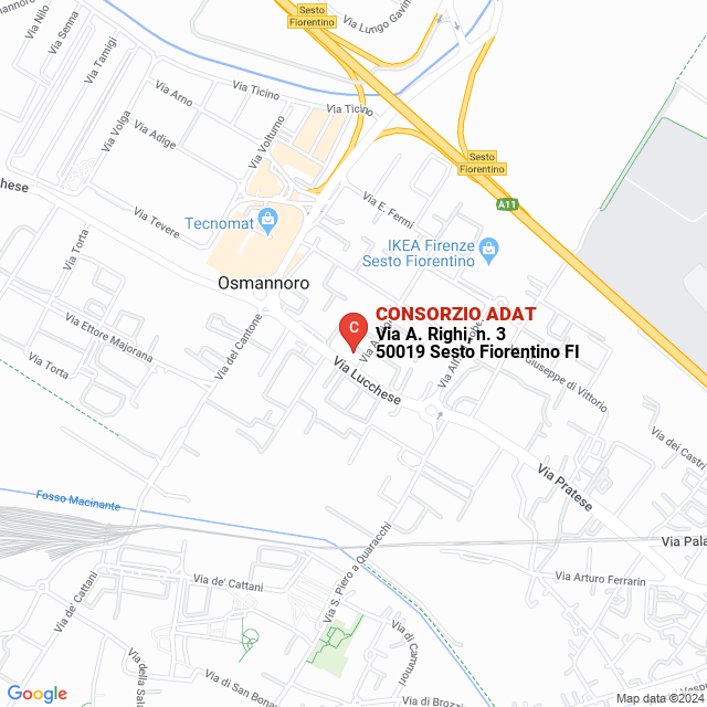 apri la mappa di CONSORZIO ADAT