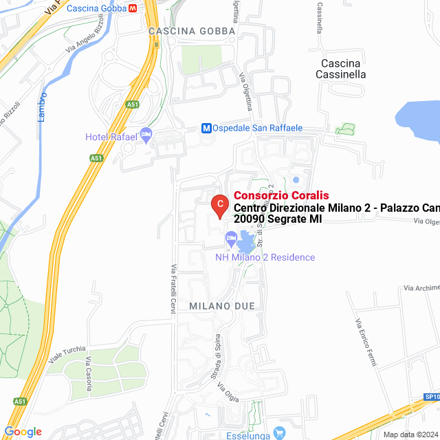 apri la mappa di Consorzio Coralis