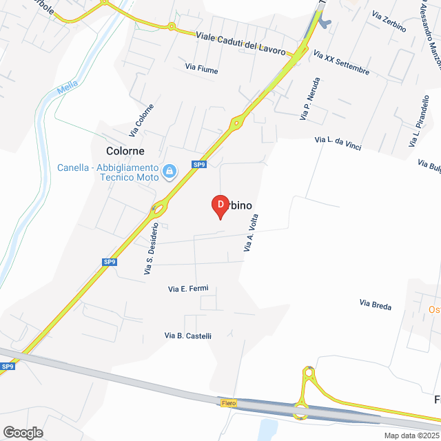 apri la mappa di DAC  S.p.A