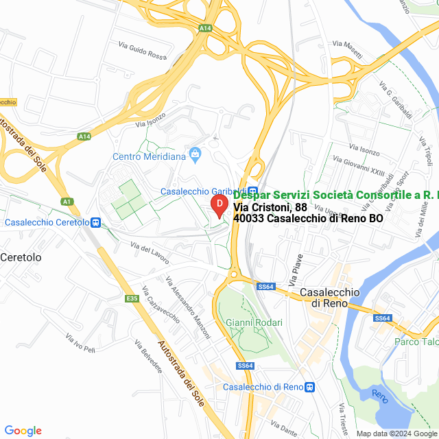 apri la mappa di Despar Servizi Società Consortile a R. L.