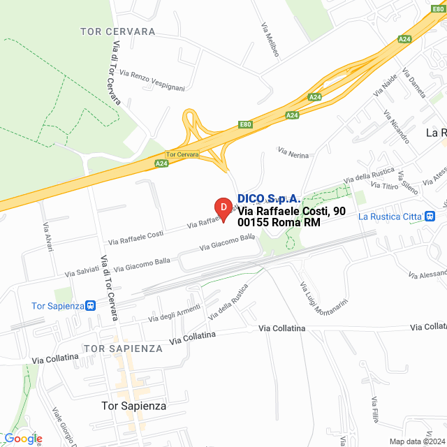 apri la mappa di DICO S.p.A.