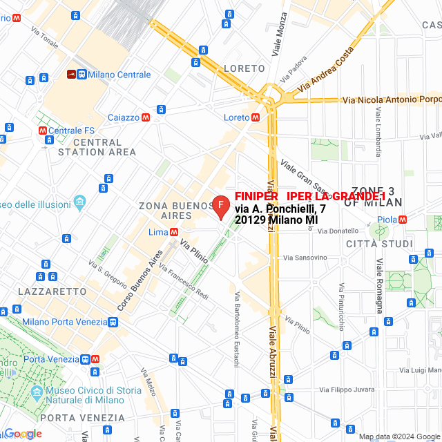 apri la mappa di FINIPER - IPER LA GRANDE I