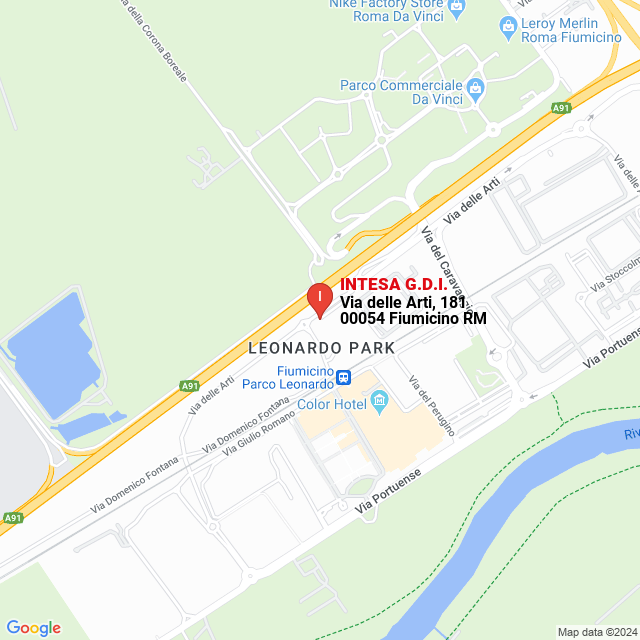 apri la mappa di INTESA G.D.I.