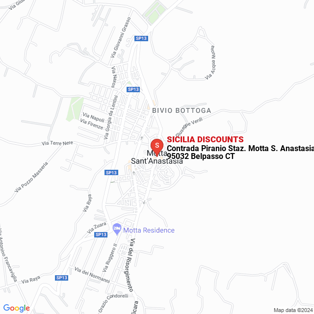 apri la mappa di SICILIA DISCOUNTS