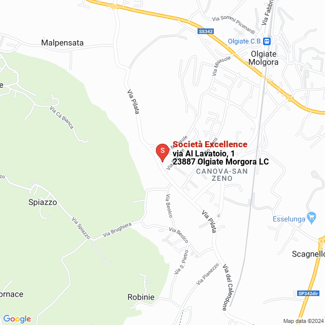 apri la mappa di Società Excellence