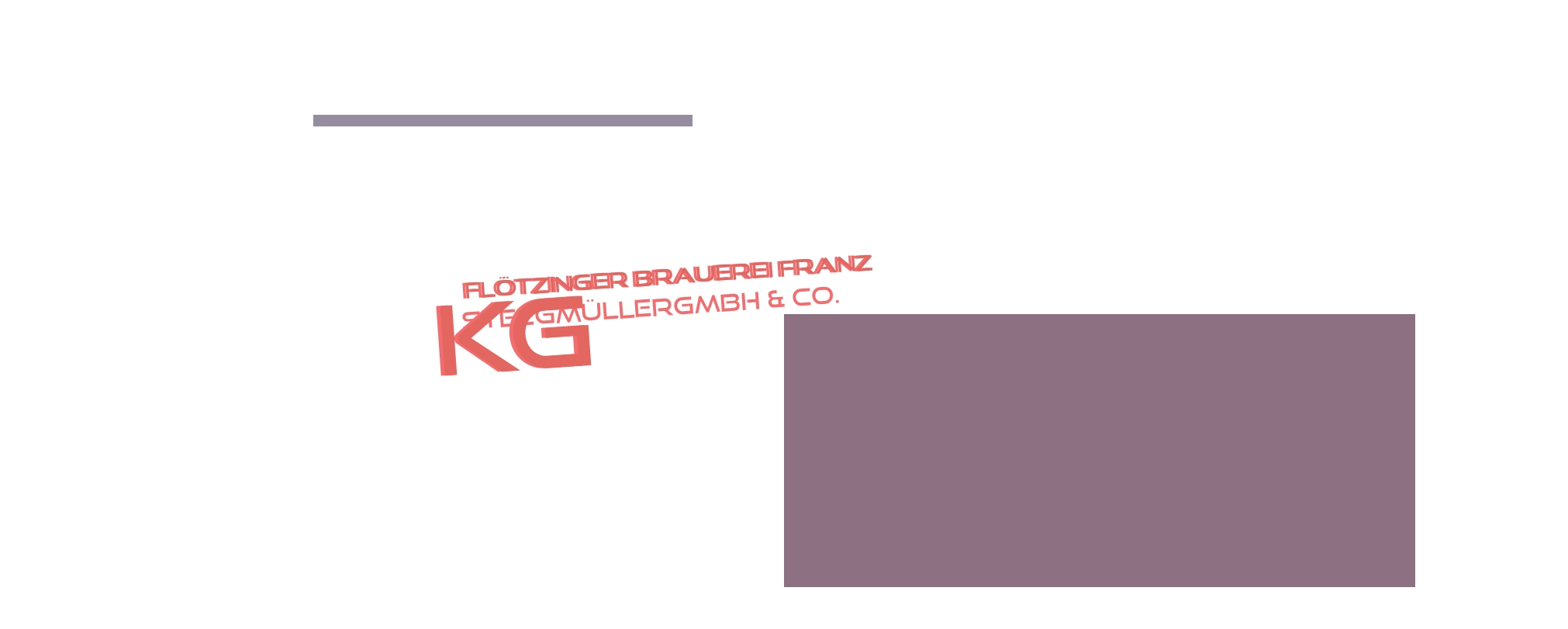 Flötzinger Brauerei Franz Steegmüller GmbH & Co. KG