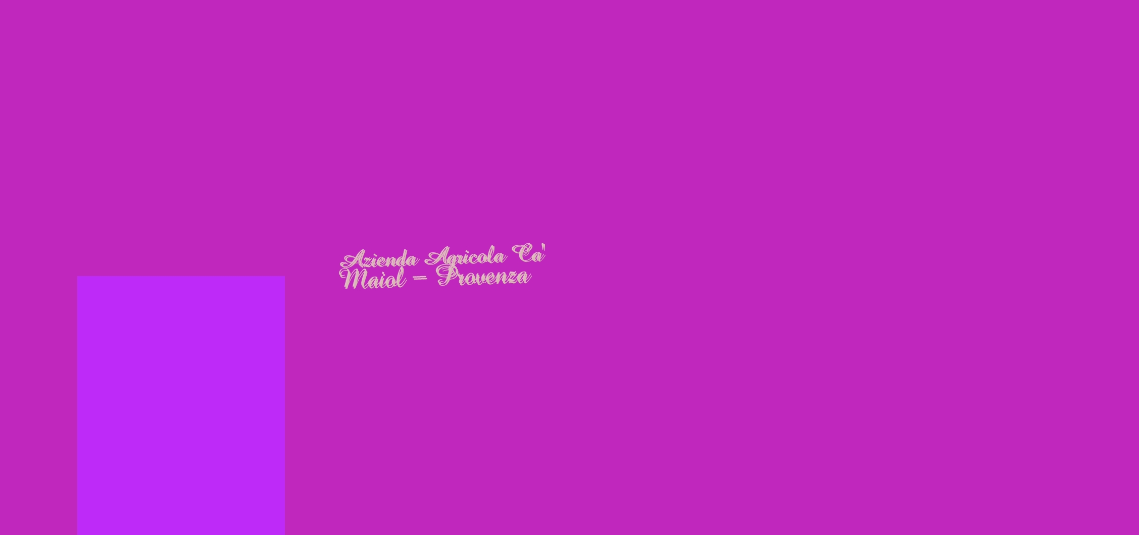 Azienda Agricola Ca‘ Maiol - Provenza