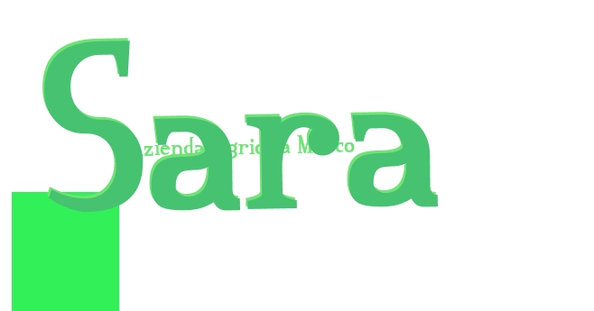 Azienda Agricola Marco Sara