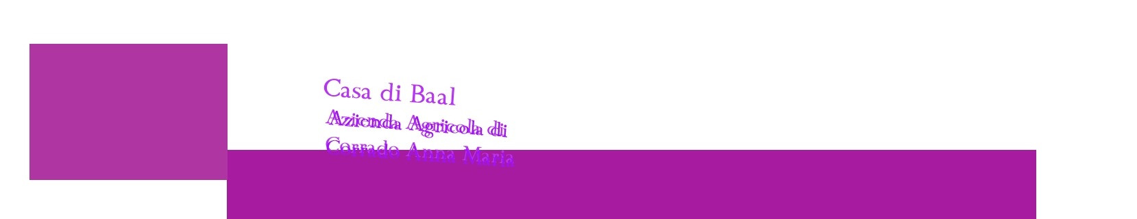 Casa di Baal Azienda Agricola di Corrado Anna Maria