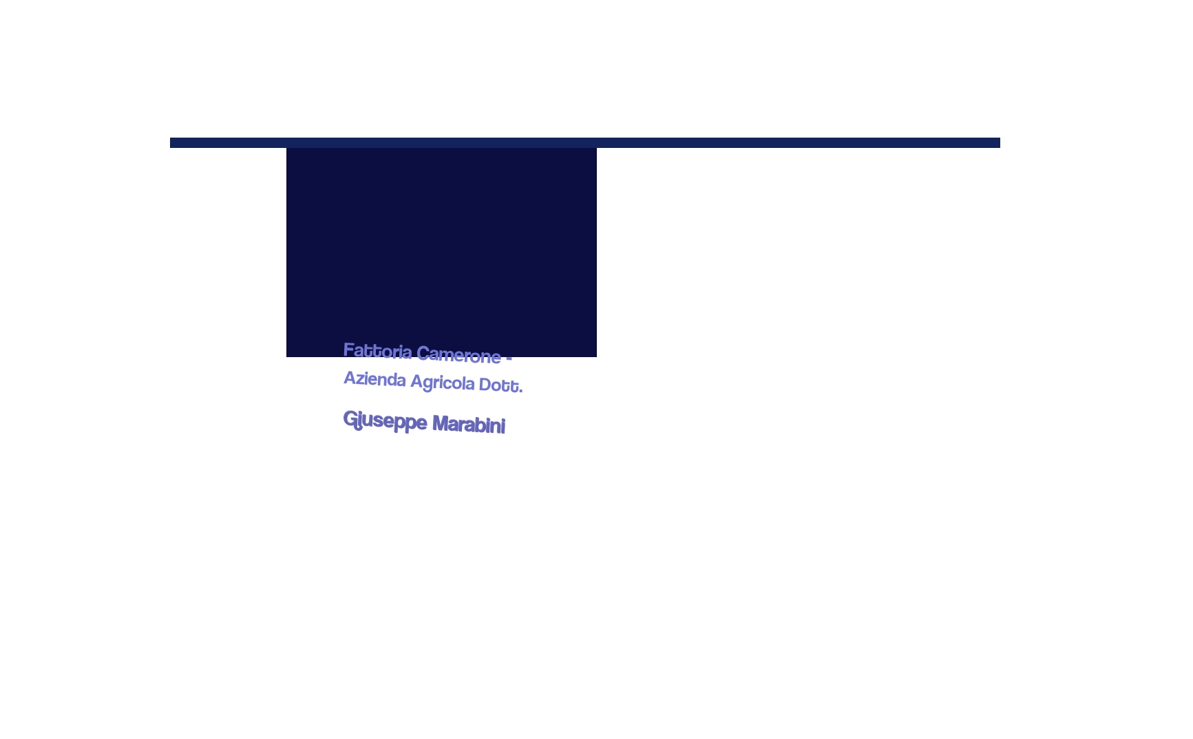 Fattoria Camerone - Azienda Agricola Dott. Giuseppe Marabini