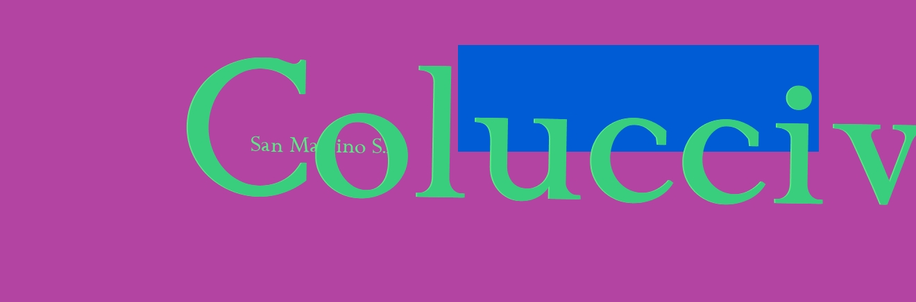 San Martino S.r.l. Coluccivini San Martino S.r.l. Coluccivini