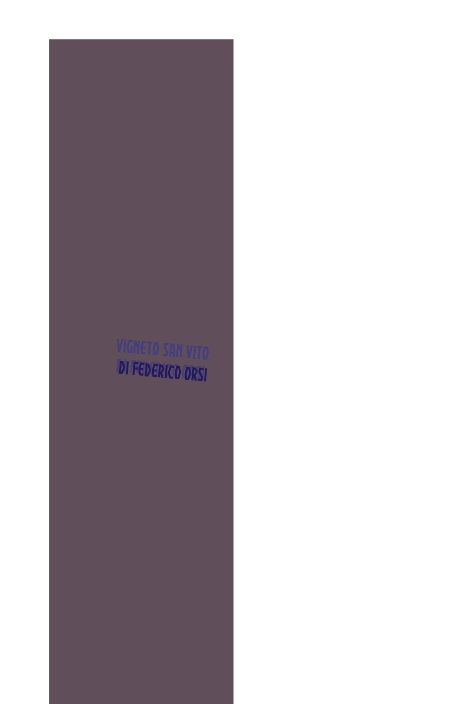 Vigneto San Vito di Federico Orsi