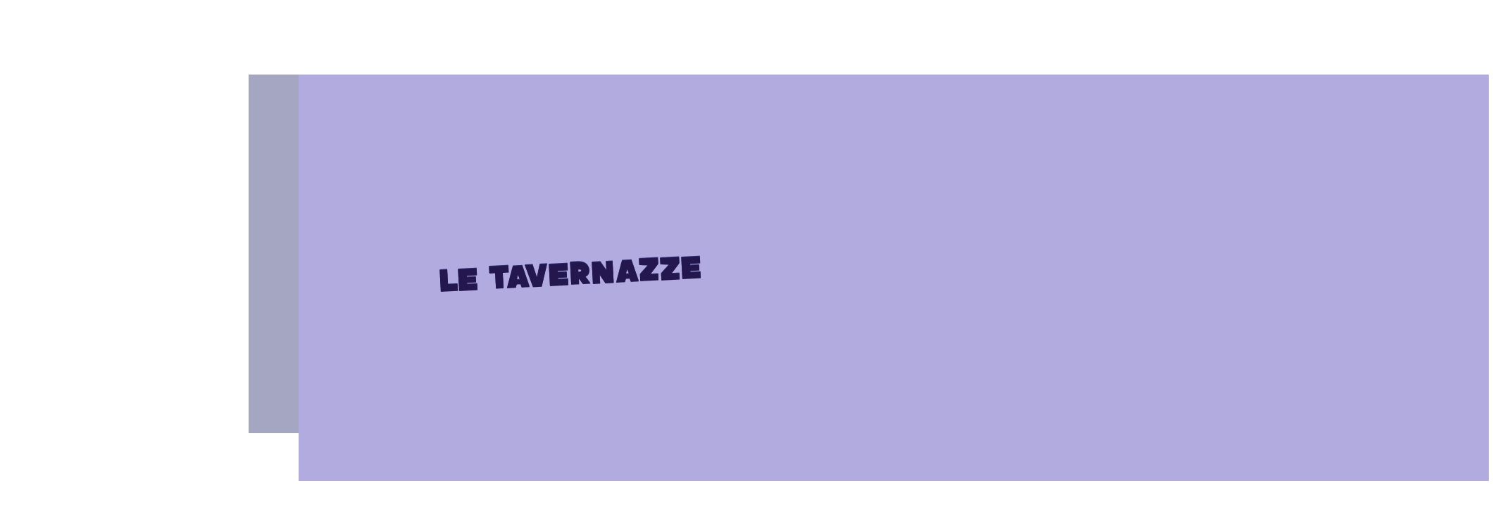 Le Tavernazze