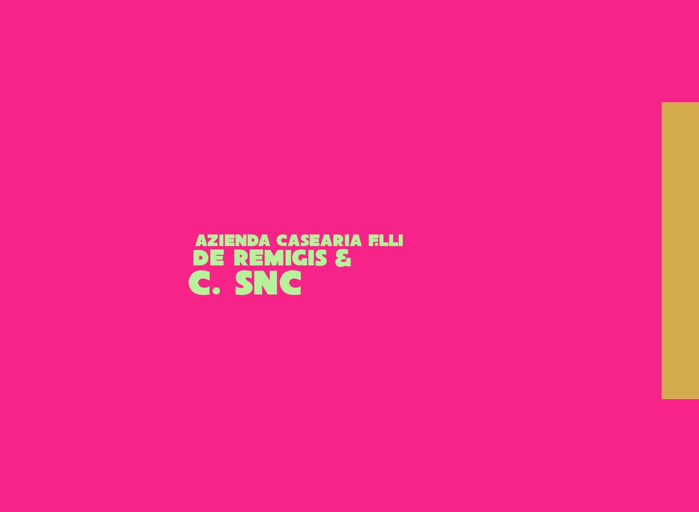 Azienda Casearia F.lli De Remigis & C. Snc