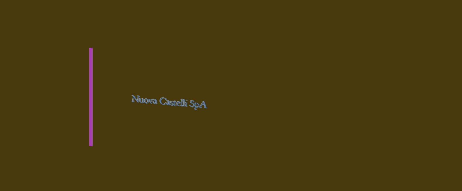 Nuova Castelli SpA Nuova Castelli SpA