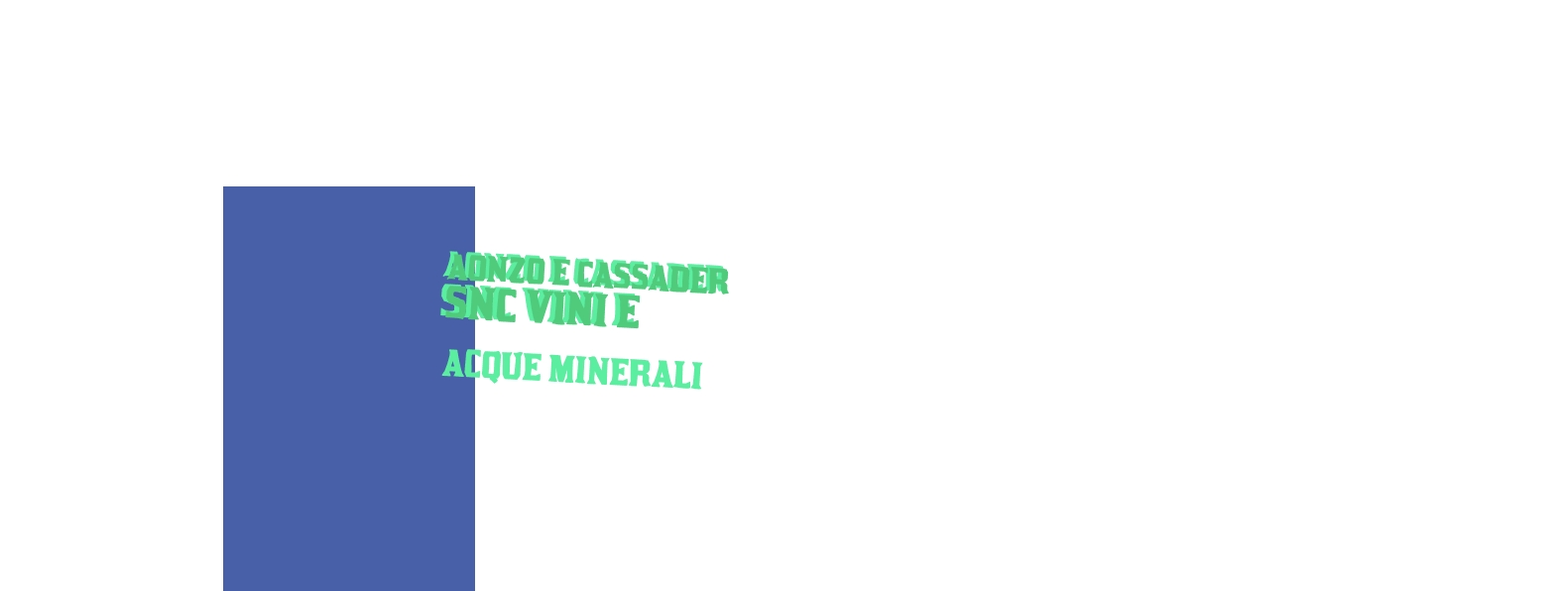 Aonzo e Cassader Snc Vini e Acque Minerali