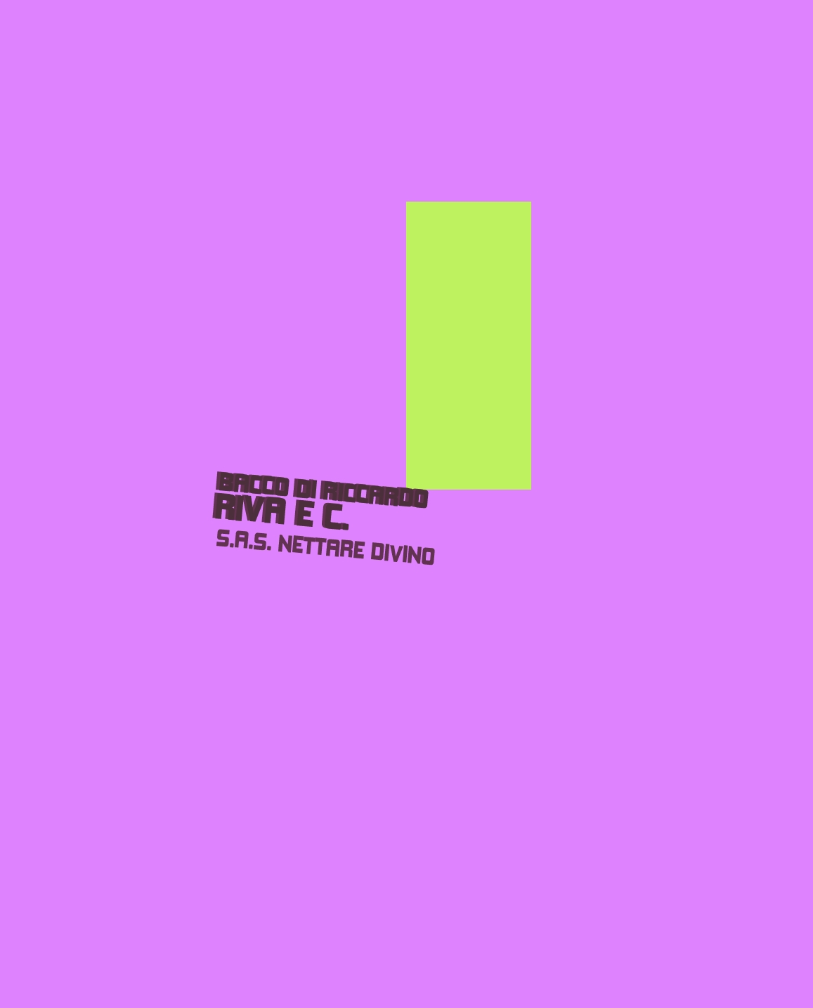 Bacco di Riccardo Riva e C. Sas Nettare Divino Bacco di Riccardo Riva e C. Sas Nettare Divino