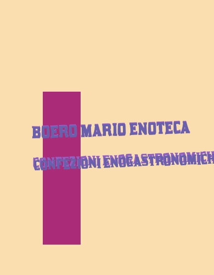 logo Boero Mario Enoteca Confezioni Enogastronomiche