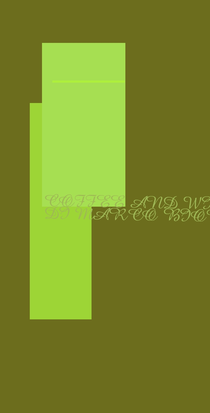 Coffee And Wine di Marco Biondo