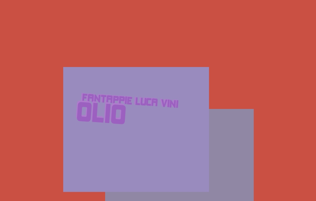 Fantappie Luca Vini Olio