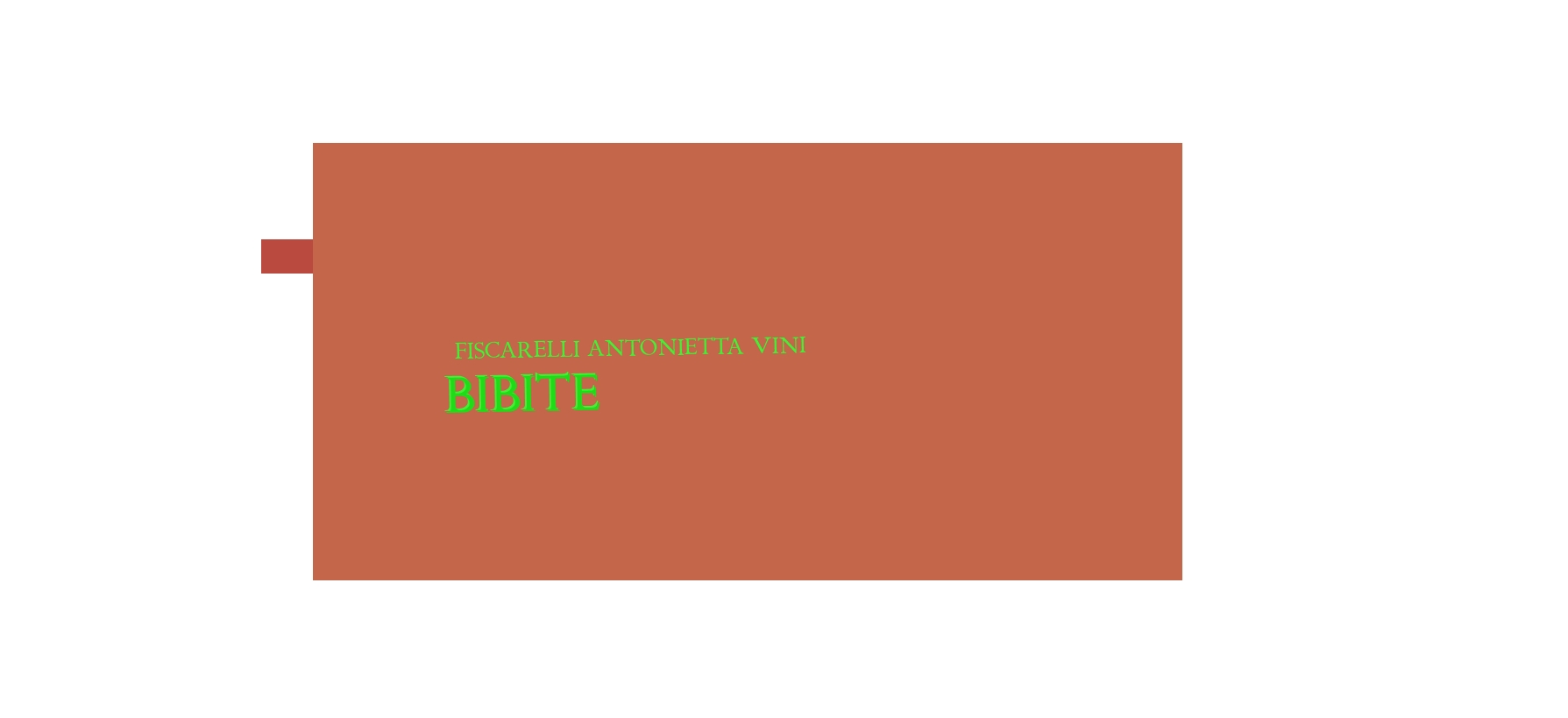 Fiscarelli Antonietta Vini Bibite