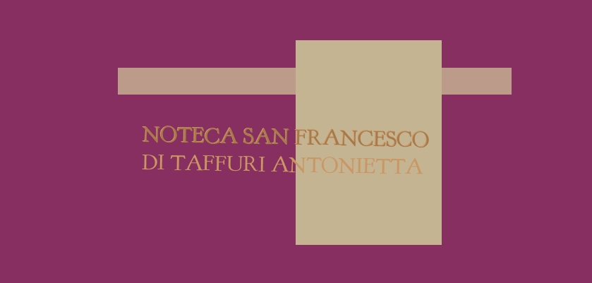 logo Noteca San Francesco di Taffuri Antonietta