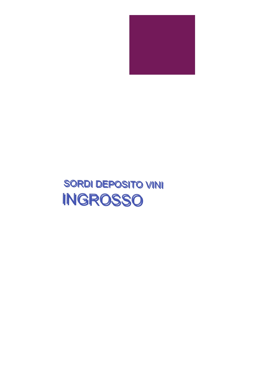 Sordi Deposito Vini Ingrosso