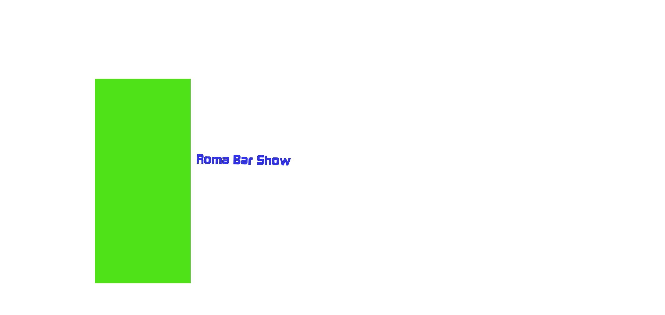logo Roma Bar Show