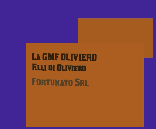 logo La GMF OLIVIERO F.lli di Oliviero Fortunato Srl