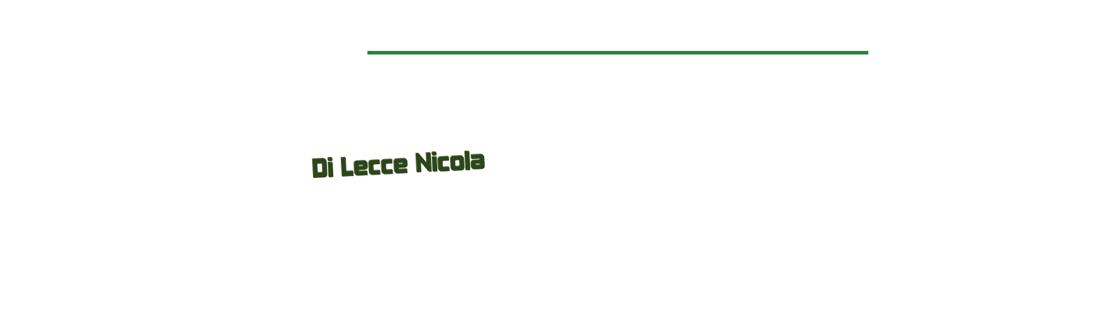 Di Lecce Nicola