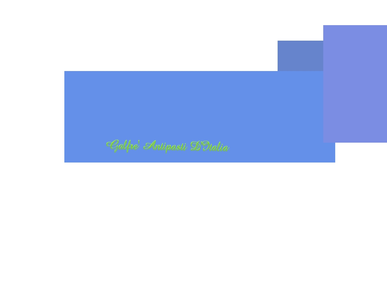 Galfre‘ Antipasti D‘Italia