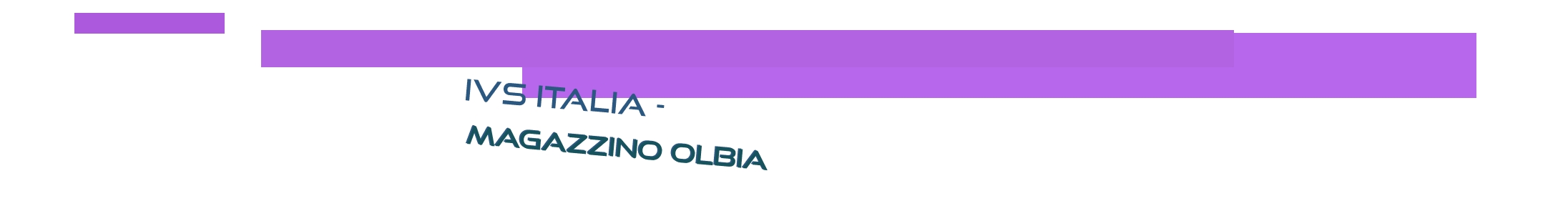 Ivs Italia - Magazzino Olbia