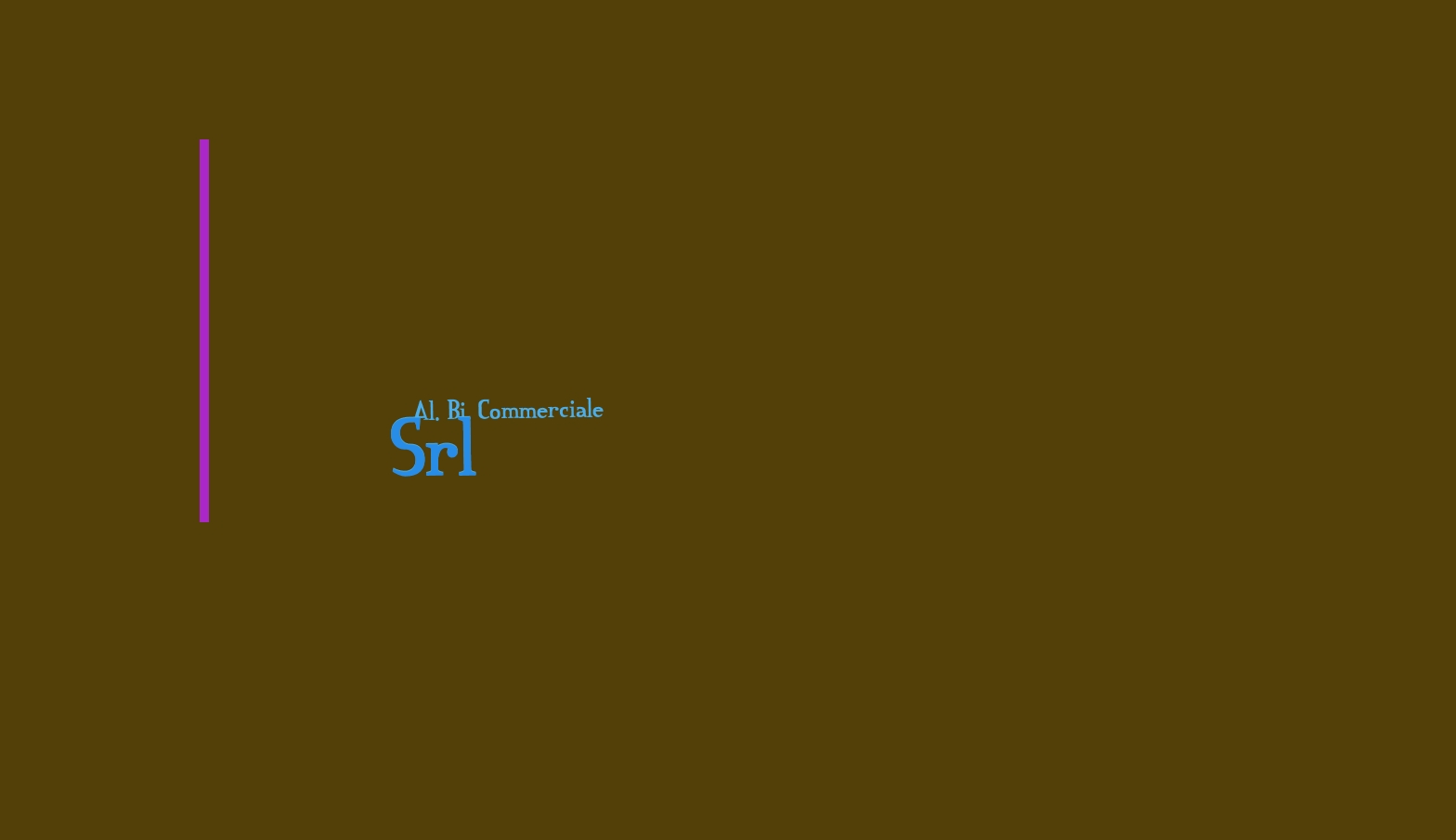 Al. Bi. Commerciale Srl Al. Bi. Commerciale Srl