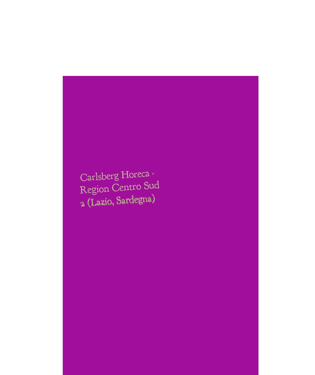 Carlsberg Horeca - Region Centro Sud 2 (Lazio, Sardegna)