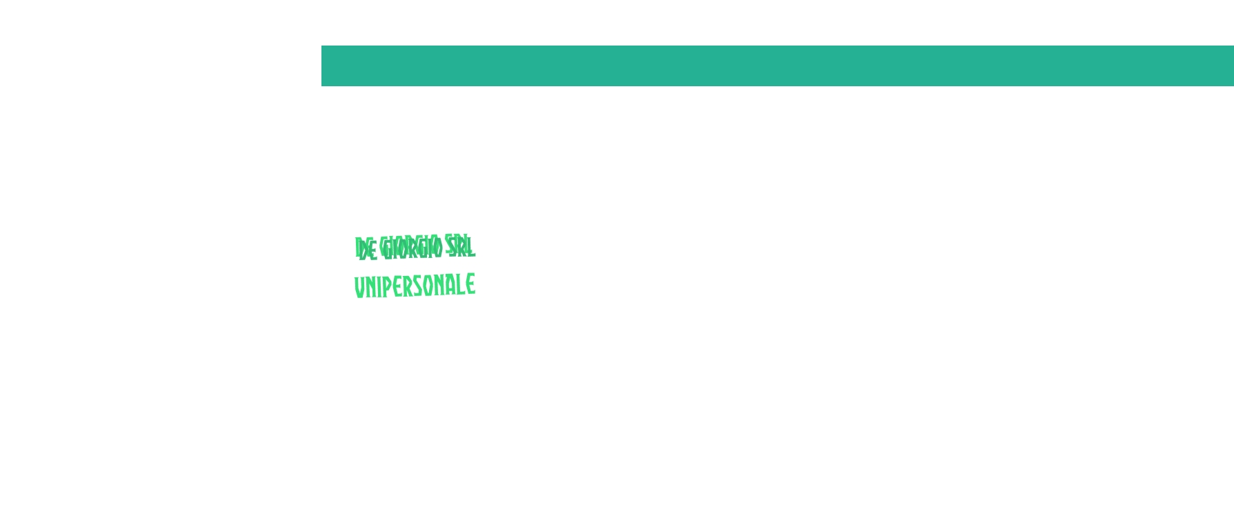 De Giorgio Srl Unipersonale