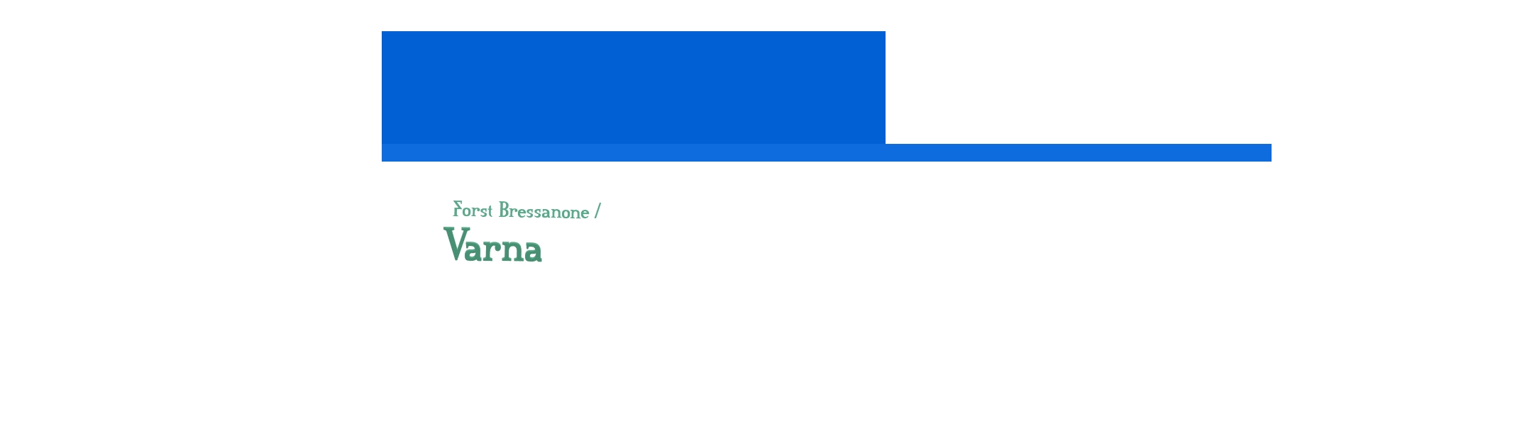 Forst Bressanone / Varna Forst Bressanone / Varna